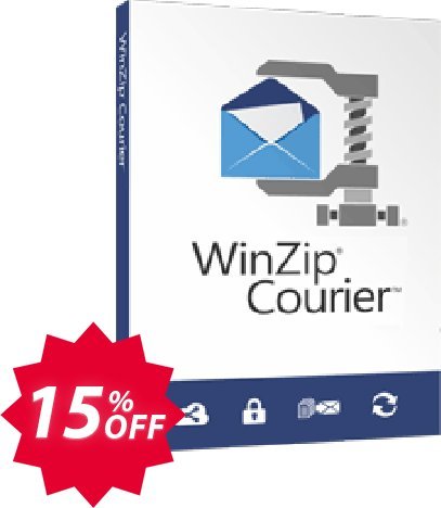 WinZip Courier 12 Coupon code 15% discount 