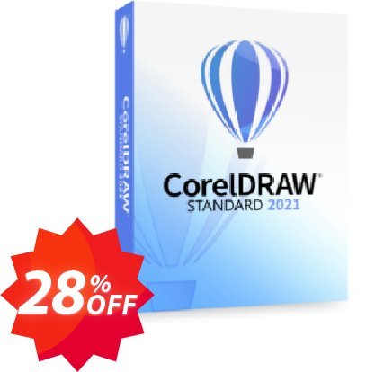 CorelDRAW Standard 2021 Coupon code 28% discount 