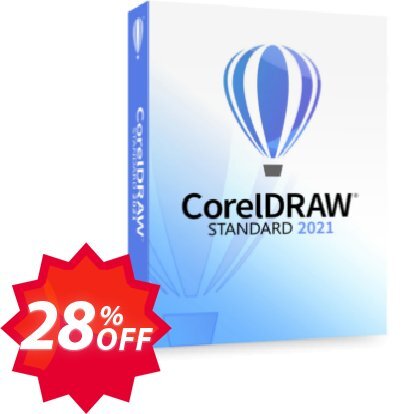 CorelDRAW Standard 2021 Coupon code 28% discount 