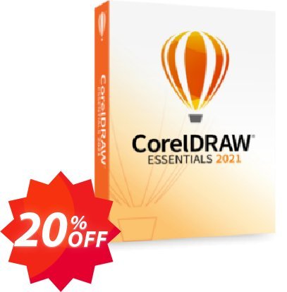 CorelDRAW Essentials 2021 Coupon code 20% discount 