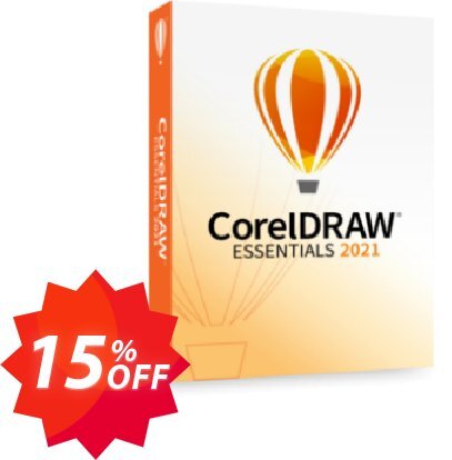 CorelDRAW Essentials 2024 Coupon code 15% discount 