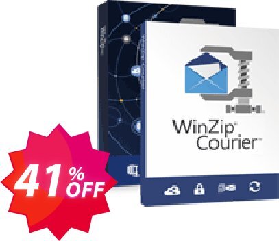 Pro Combo Offer: WinZip Pro + WinZip Courier Coupon code 41% discount 