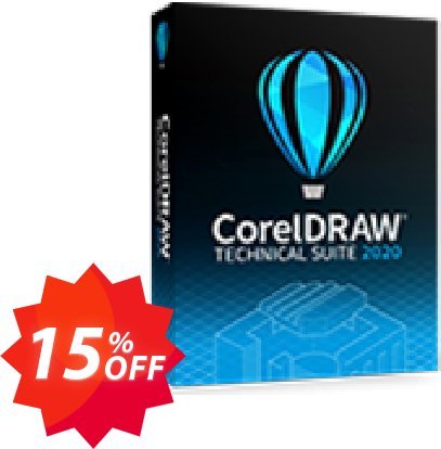 CorelDRAW Technical Suite, Subscription  Coupon code 15% discount 