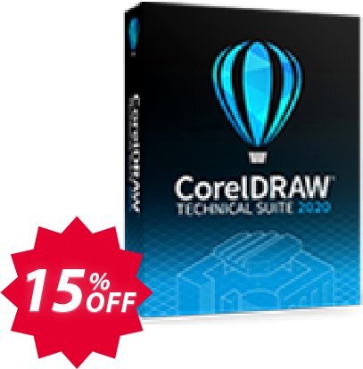 CorelDRAW Technical Suite, Subscription  Coupon code 15% discount 