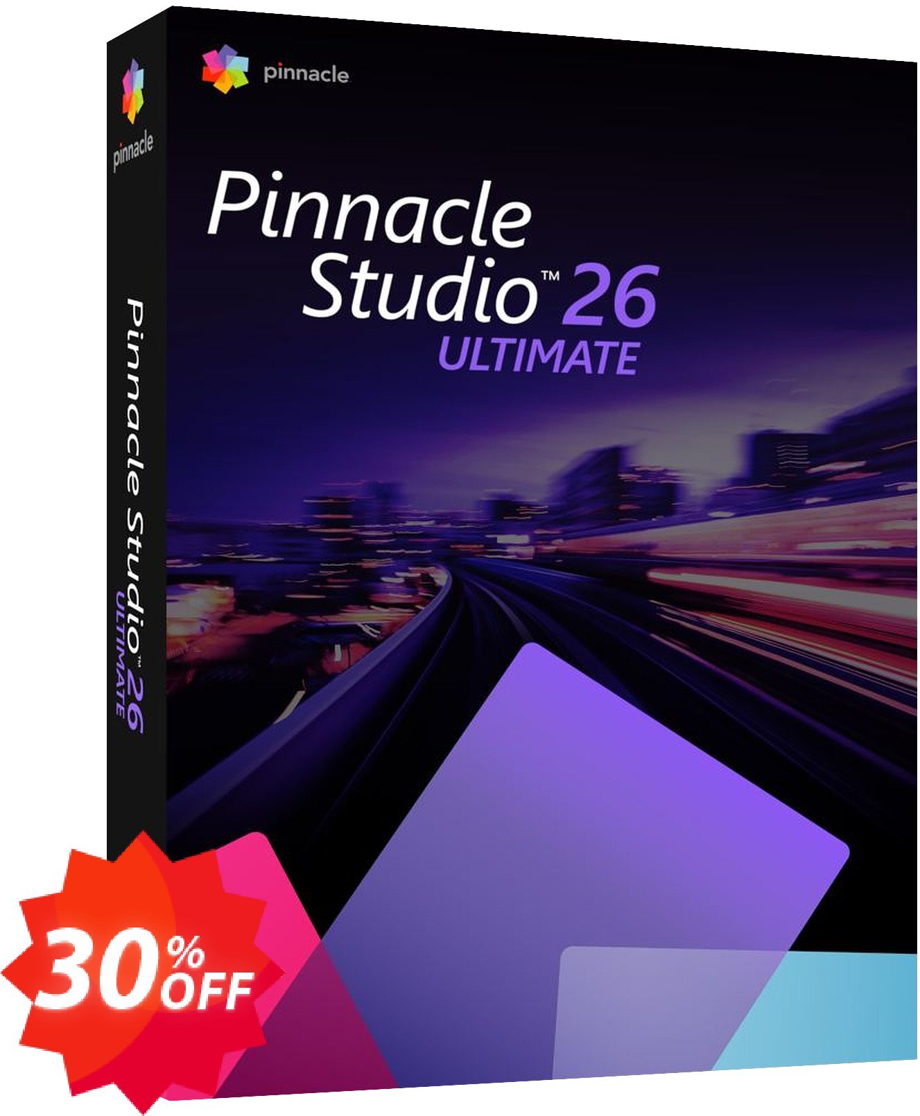 Pinnacle Studio 26 Ultimate Coupon code 40% discount 