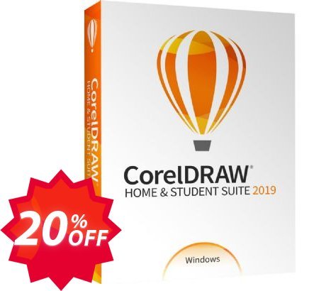 CorelDRAW Home & Student Suite 2021 Coupon code 20% discount 