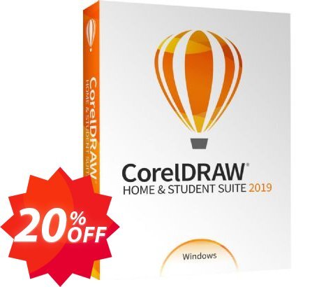 CorelDRAW Home & Student Suite 2021 Coupon code 20% discount 