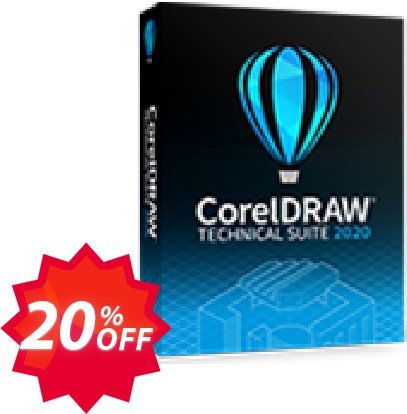 CorelDRAW Technical Suite 2020 Coupon code 20% discount 