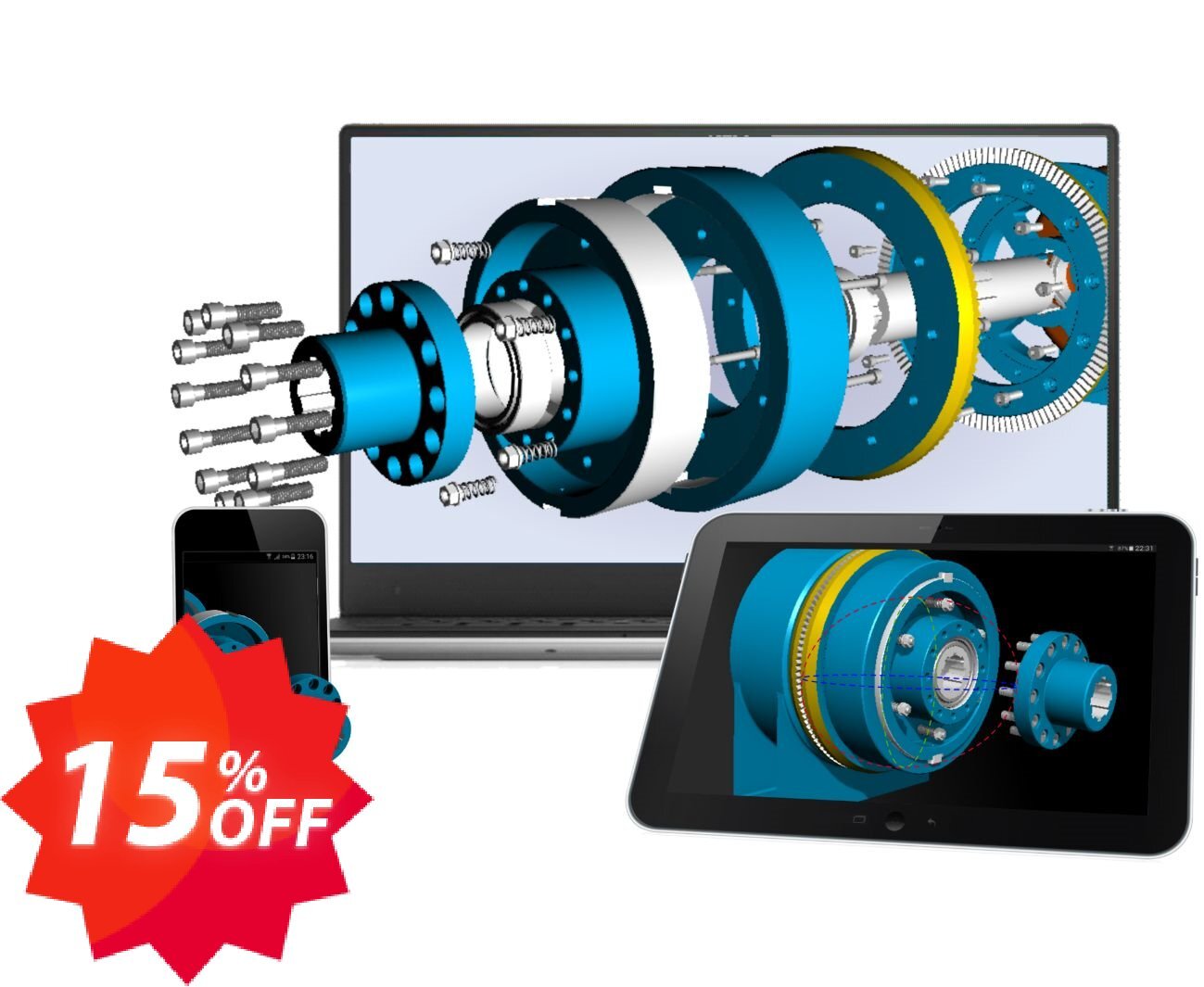 XVL Studio 3D CAD Corel Edition, Lattice3D  Coupon code 15% discount 