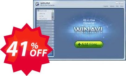 WinAVI All-In-One Converter Coupon code 41% discount 