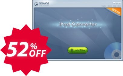 WinAVI iPod Converter Coupon code 52% discount 