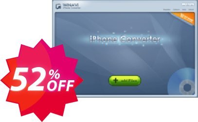 WinAVI iPhone Converter Coupon code 52% discount 