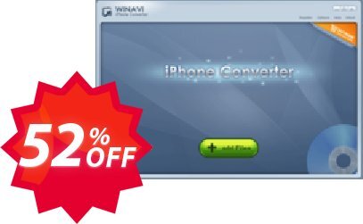 WinAVI iPhone Converter Coupon code 52% discount 