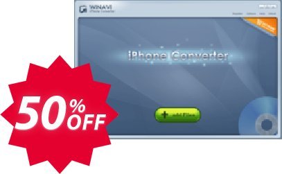 WinAVI iPhone Converter Site Plan Coupon code 50% discount 