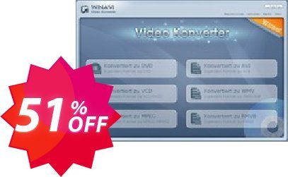 WinAVI Video Konverter Coupon code 51% discount 