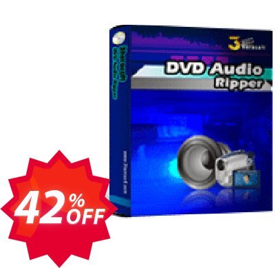 3herosoft DVD Audio Ripper Coupon code 42% discount 