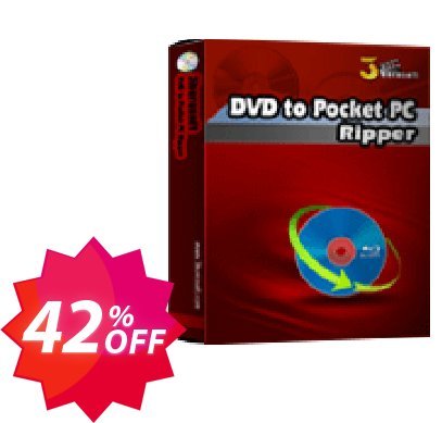 3herosoft DVD to Pocket PC Ripper Coupon code 42% discount 