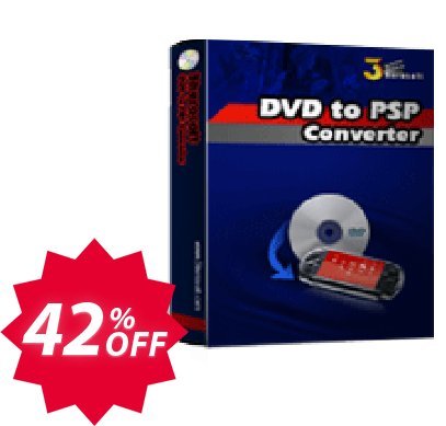3herosoft DVD to PSP Converter Coupon code 42% discount 
