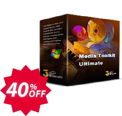 3herosoft Media Toolkit Ultimate Coupon code 40% discount 
