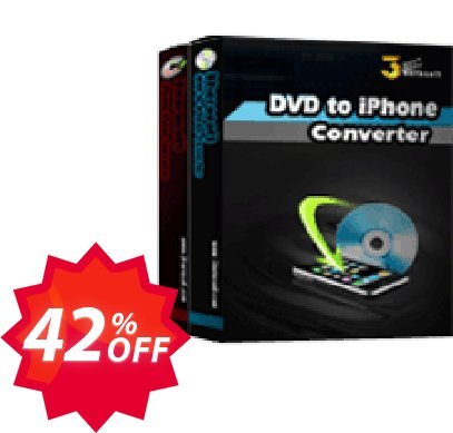 3herosoft DVD to iPhone Suite Coupon code 42% discount 