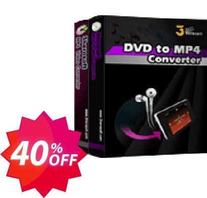 3herosoft DVD to MP4 Suite Coupon code 40% discount 