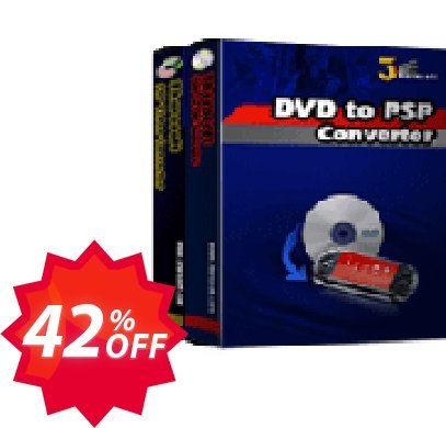 3herosoft DVD to PSP Suite Coupon code 42% discount 