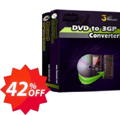 3herosoft DVD to 3GP Suite Coupon code 42% discount 