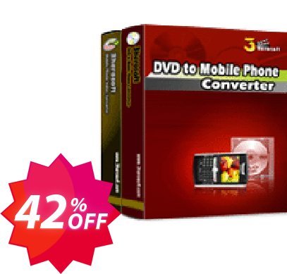 3herosoft DVD to Mobile Phone Suite Coupon code 42% discount 
