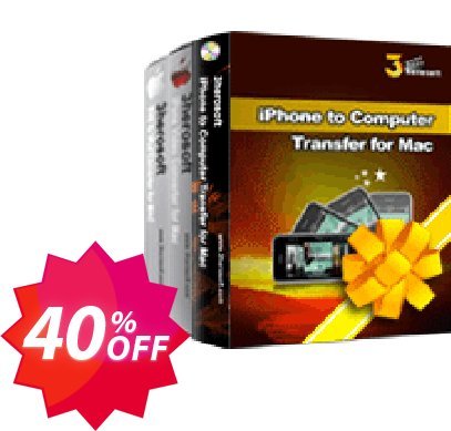 3herosoft iPhone Mate for MAC Coupon code 40% discount 