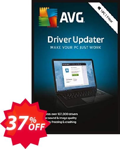 AVG Driver Updater Coupon code 37% discount 