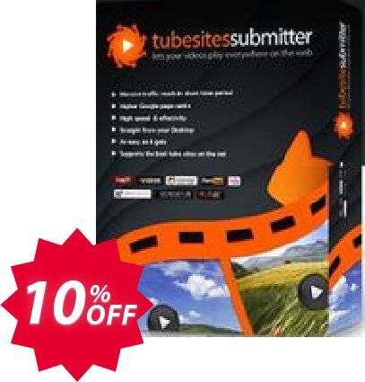 Tube Sites Submitter, 3 months  Coupon code 10% discount 