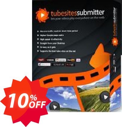 Tube Sites Submitter, Yearly  Coupon code 10% discount 