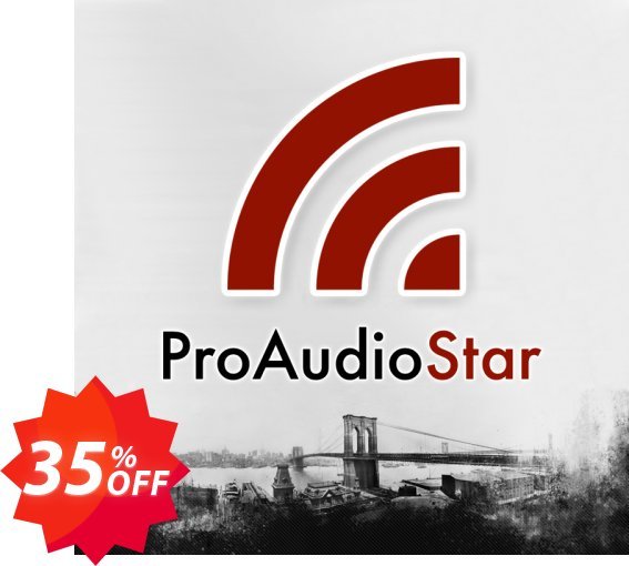 ProAudioStar - On already discounted gear Coupon code 35% discount 