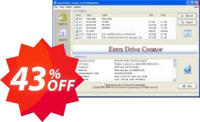 Extra Drive Creator Coupon code 43% discount 