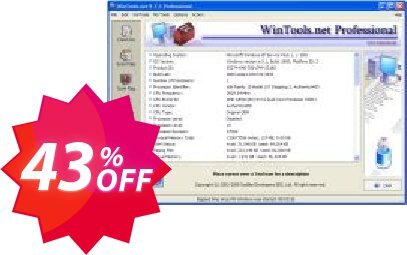 WinTools.net Professional Coupon code 43% discount 