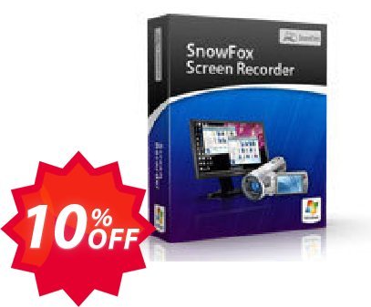 SnowFox Screen Recorder Coupon code 10% discount 