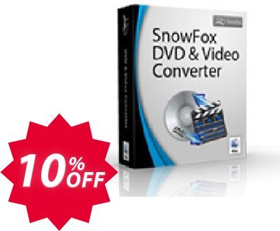 SnowFox Total Media Converter for MAC Coupon code 10% discount 