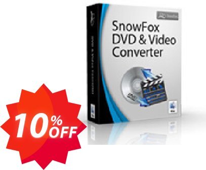 SnowFox Total Media Converter for MAC Coupon code 10% discount 