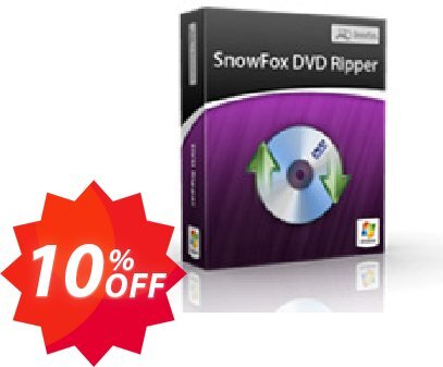 SnowFox DVD Ripper for MAC Coupon code 10% discount 