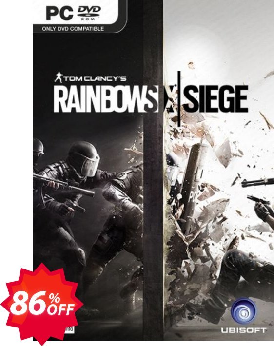 Tom Clancy's Rainbow Six Siege PC Coupon code 86% discount 