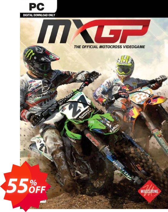 MXGP The Official Motocross Videogame PC Coupon code 55% discount 