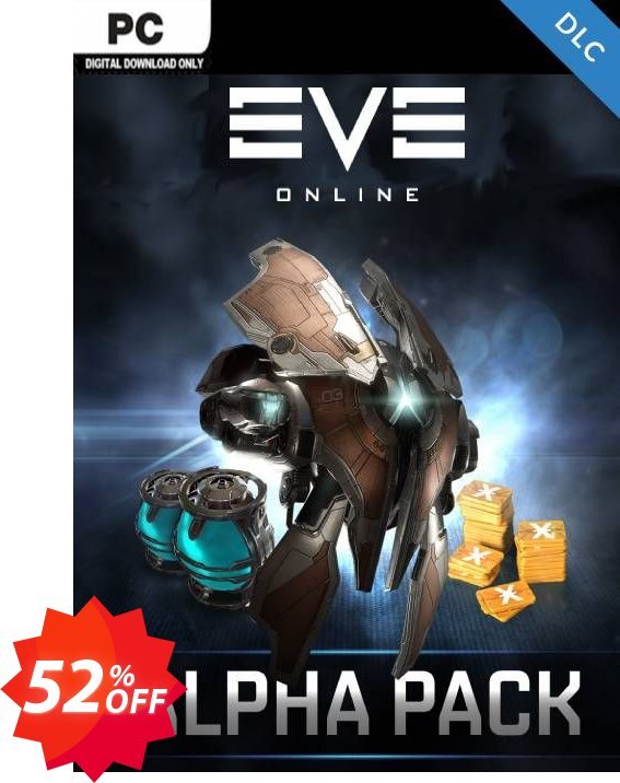 EVE Online - Alpha Pack DLC PC Coupon code 52% discount 