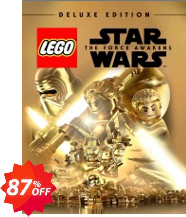 LEGO Star Wars The Force Awakens - Deluxe Edition PC Coupon code 87% discount 