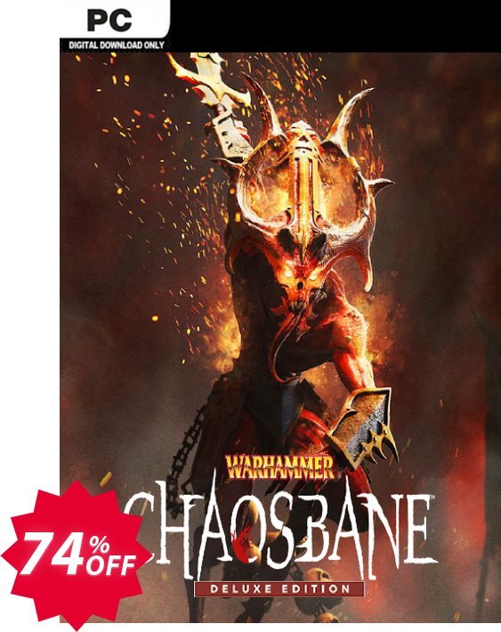 Warhammer Chaosbane Deluxe Edition PC Coupon code 74% discount 