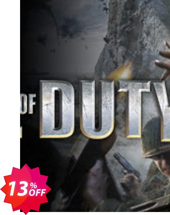 Call of Duty 2 PC Coupon code 13% discount 