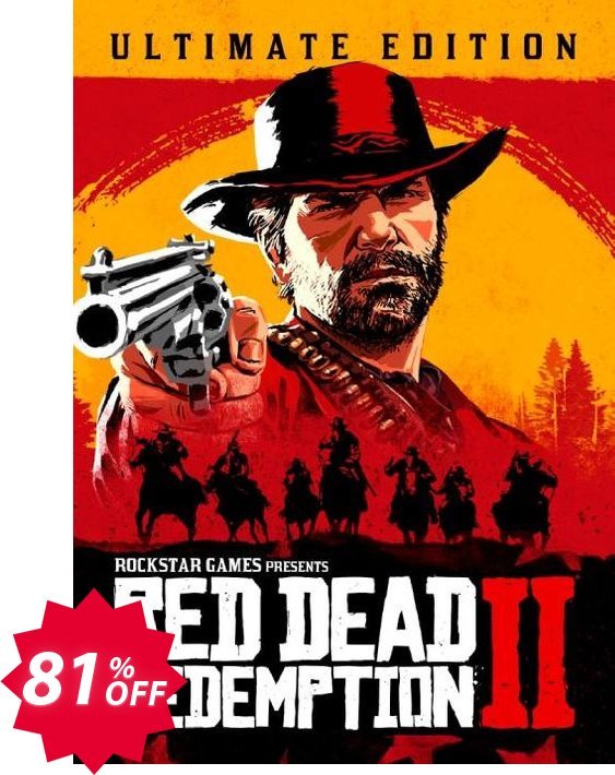 Red Dead Redemption 2 - Ultimate Edition PC Coupon code 81% discount 