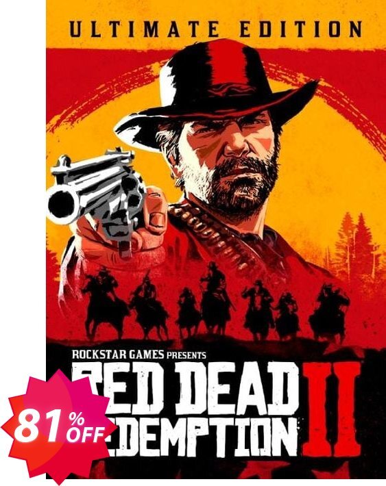 Red Dead Redemption 2 - Ultimate Edition PC Coupon code 81% discount 