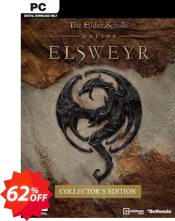 The Elder Scrolls Online - Elsweyr Collectors Edition PC Coupon code 62% discount 