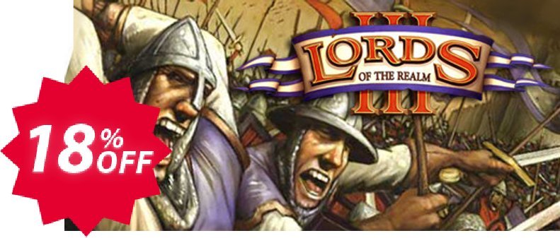 Lords of the Realm III PC Coupon code 18% discount 