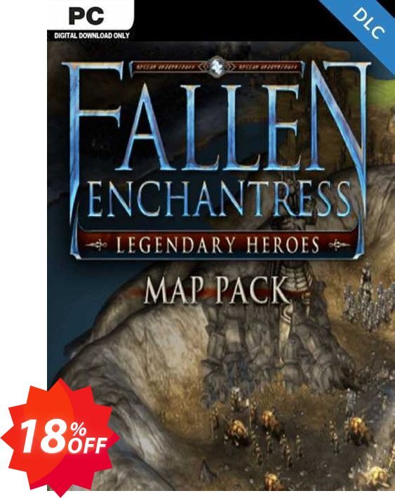Fallen Enchantress Legendary Heroes Map Pack DLC PC Coupon code 18% discount 